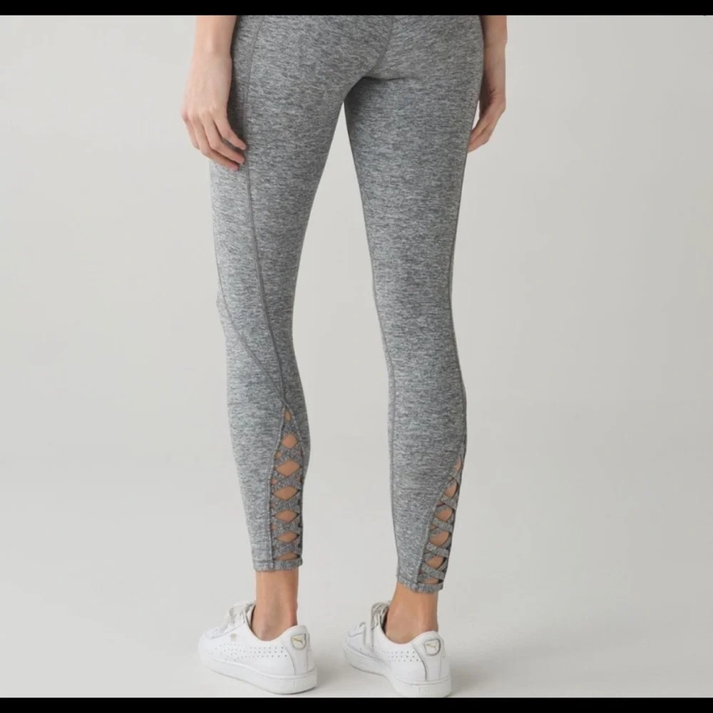 Lululemon Pure Practice Pant — Heathered Grey - Picture 1 of 5
